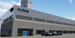 CAD Drawing of one of NioCorp's planned surface facilities in the Elk Creek Superalloy Materials Project.